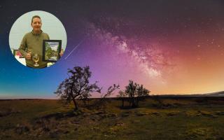 Robin Birt from Blaenavon has explained how he got this shot at Blorenge Mountain
