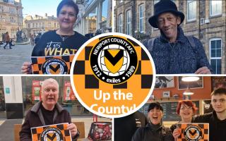 Fans of Newport County AFC and Manchester Utd FC say who they want to win this weekend