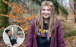 Isabel Dockings, 17, was diagnosed with a rare form of bone cancer in February 2023. She was cleared of the cancer in November 2023.