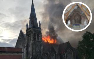 Step inside the church that was devastated by a roaring fire six years ago