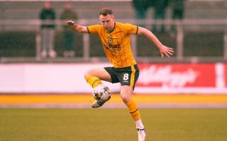 DEPENDABLE: Midfielder Bryn Morris has played in all of Newport County's games this season