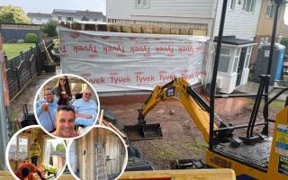 Construction by building charity on stroke victim's home in Newport comes to an end