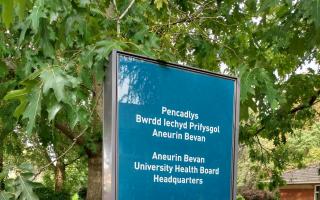 Aneurin Bevan University Health Board's headquarters.