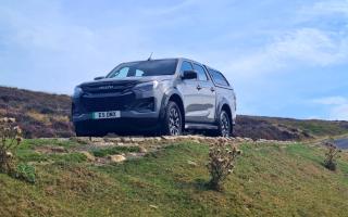 The Isuzu D‑Max EV on an outing to North Yorkshire