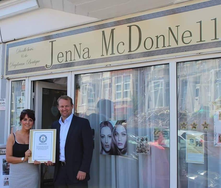 Newport Hairdresser Becomes Guinness World Record Holder For Most