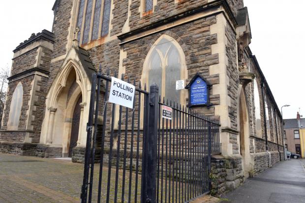South Wales Argus: St Michaels RC church polling station in Clarence Street Picture: christinsleyphotography.co.uk
